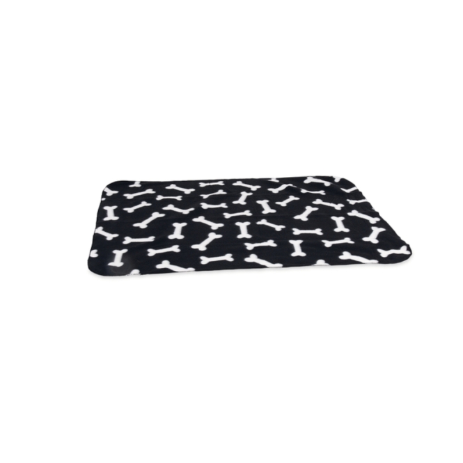 Karlie Flamingo Fleecedecke Milda – 100 x 70 cm – Schwarz