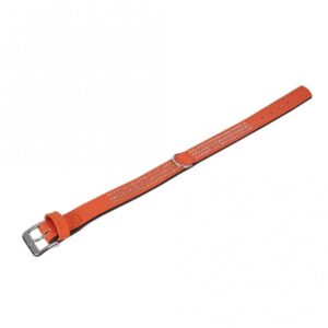Karlie Vintage Strass Halsband – Mandarine – 3-reihig, 50cm/30mm
