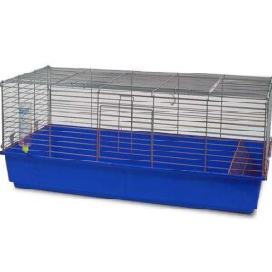Pet-Star Kleintierkäfig NEPOMUK, 120 cm – Blau
