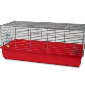 Pet-Star Kleintierkäfig NEPOMUK, 120 cm – Rot