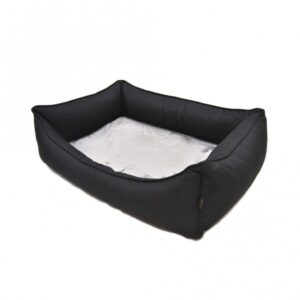 Lebon Hundebett Noah PLUS – Schwarz – 80 x 60 cm