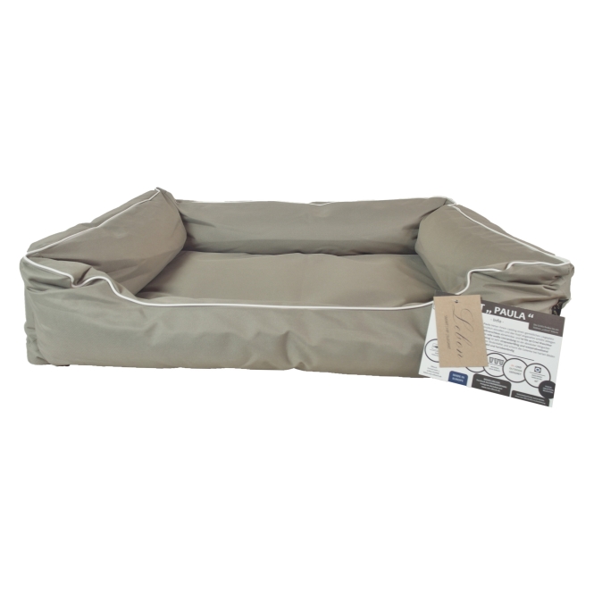 Lebon Hundebett Paula 1 - 80x60cm - Dunkelbeige paula beige3.jpg