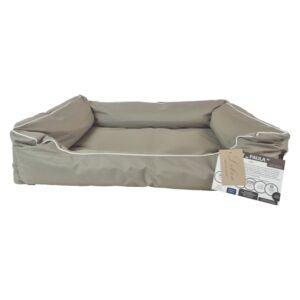 Lebon Hundebett Paula 2 – 100x75cm – Dunkelbeige