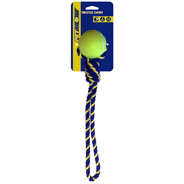 PETSPORT Baumwollseil mit Ball, 38 cm pets80350.jpg