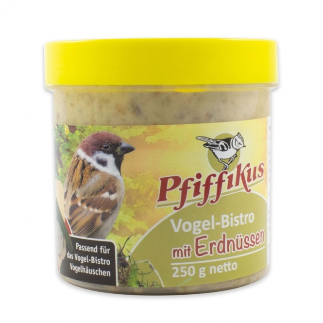 Pfiffikus Vogel-Bistro Erdnüsse 250g pfiffikus vogel bistro wildvogelfutter.jpg