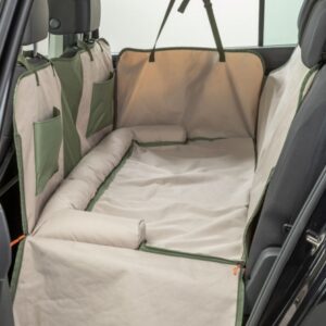 Trixie Auto-Schondecke – olivgrün/beige
