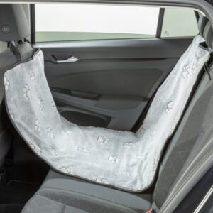 Trixie Auto-Schondecke schmal – grau/schwarz