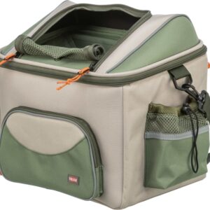 Trixie Front-Fahrradkorb – olivgrün/beige