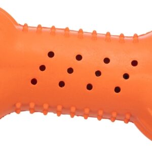 Trixie Knister-Knochen aus Naturgummi – 11cm / orange