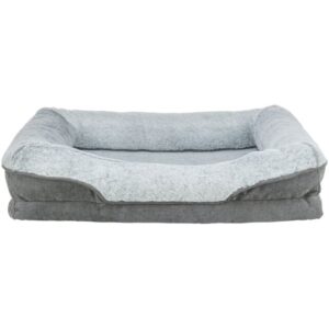 Trixie Vital Bett Lino Soft – grau/hellgrau – 70 × 55 cm