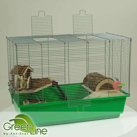 Pet-Star Hamster-/Mäusekäfig GREEN LINE 4 ps7740 02 zoom z1.jpg
