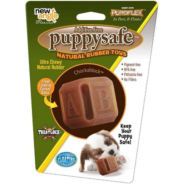 New Angle PuppySafe Chockablock aus 100% natürlichem Kautschuk puppysafe chockablock.jpg