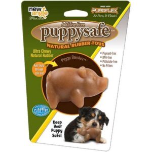 New Angle PuppySafe Piggy Banker aus 100% natürlichem Kautschuk
