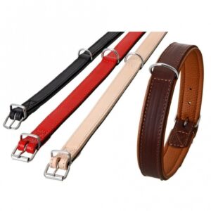 Karlie Rondo Halsband unterlegt – Natur – 22mm/57cm