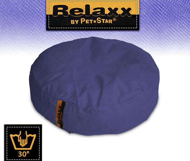 Pet-Star RELAXX Kissen - Rund, 70 cm - Dunkelblau runddunkelblau z1 1.jpg