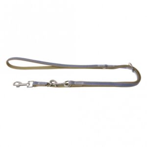 Karlie Vintage Trend Leine – Rauchblau/Moosgrün – 200cm / 22mm