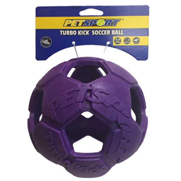 PETSPORT Turbo Kick Soccer Ball - 15 cm - Lila turbosoccerlila2.jpg
