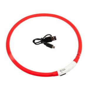 Karlie Visio Light LED-Leuchtschlauch mit USB – Rot