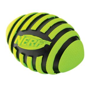NERF DOG Spiral Squeak Football – S=9 cm