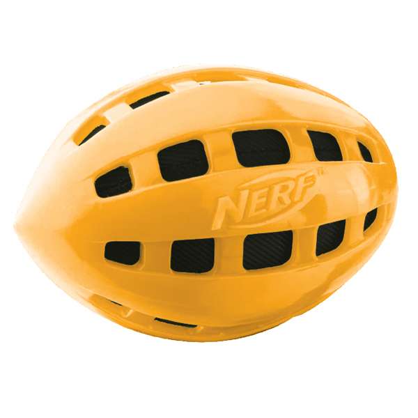 NERF DOG TPR Crunchable Sqeak Football - Medium vp6622e orange.jpg