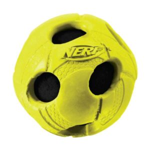 NERF DOG Wrapped Bash Ball (gummiummantelt) – M=6,4 cm