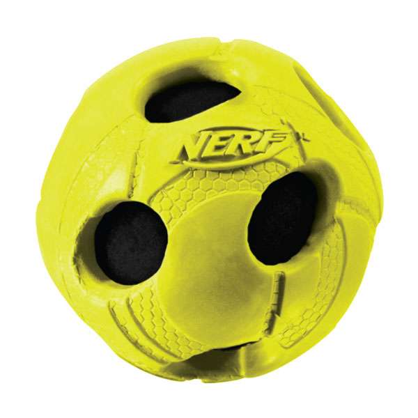 NERF DOG Wrapped Bash Ball (gummiummantelt) - M=6,4 cm vp6811e.jpg