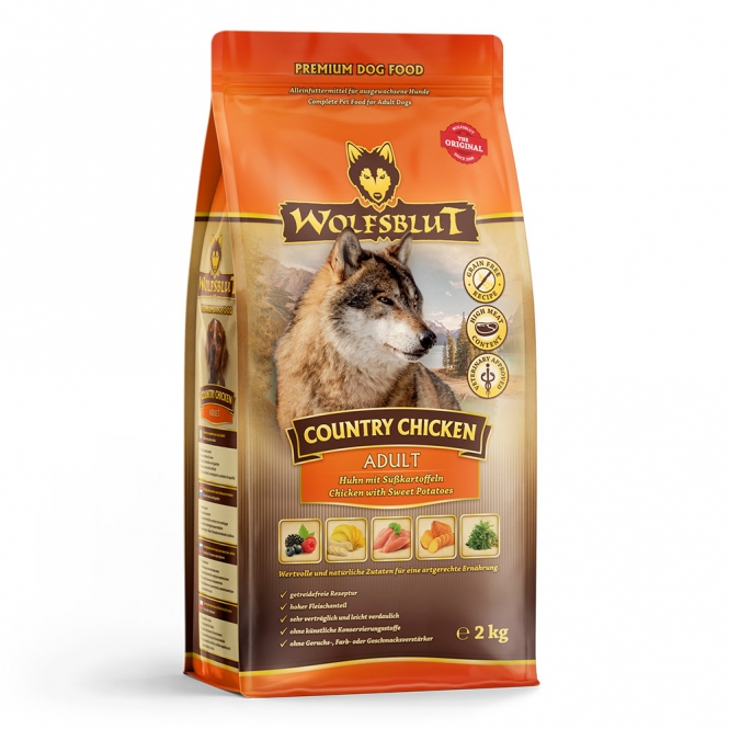 Wolfsblut Adult Country Chicken - 2 kg wb785063wolfsblutcountrychickenadult2kg.jpg