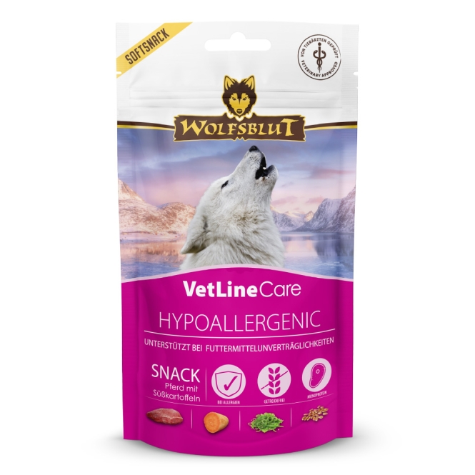 Wolfsblut Snack VetLine Care Hypoallergenic 100g wb843249wolfsblutvetlinecarehypoallergenic8x100g.jpg