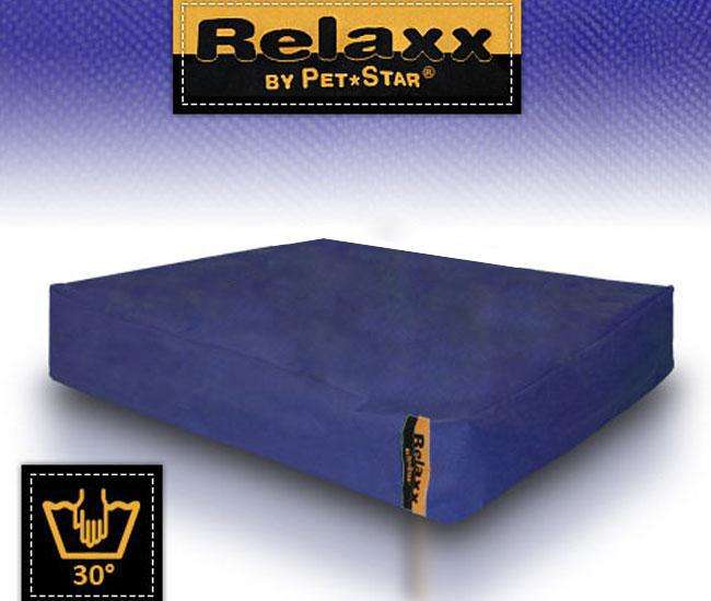 Pet-Star RELAXX Kissen - Eckig, 85 x 125 cm - Dunkelblau xldunkelblau z1 1.jpg