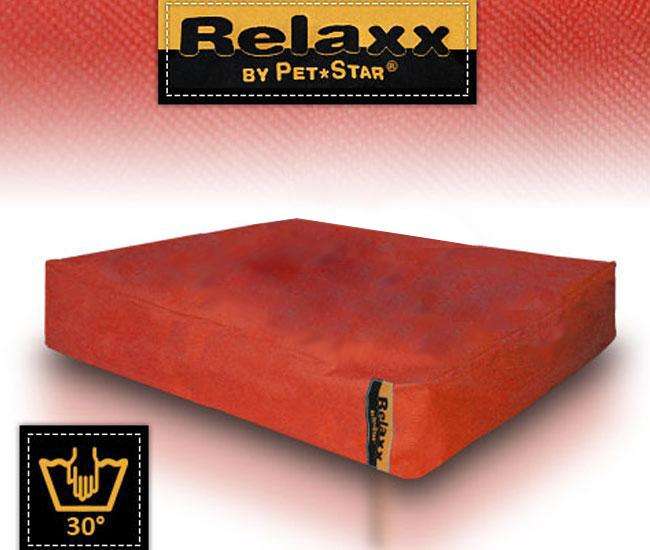Pet-Star RELAXX Kissen - Eckig, 85 x 125 cm - Rot xlrot z1 1.jpg