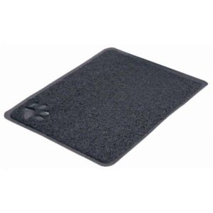 Trixie Vorleger für Katzentoiletten, anthrazit – 40 x 60 cm