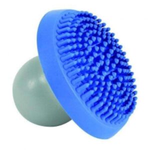 Trixie Shampoo- und Massagebürste – blau/grau