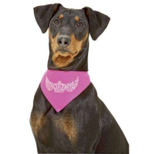 Karlie Flamingo Halstuch Krone mit Strass - Pink - 50 - 65 cm z31923 d 04 p1.jpg
